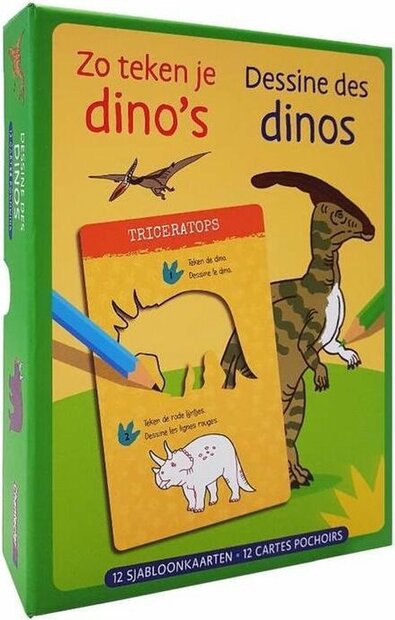 Zo teken je dinosaurussen