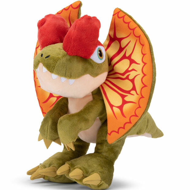 Jurassic World Dilophosaurus knuffel