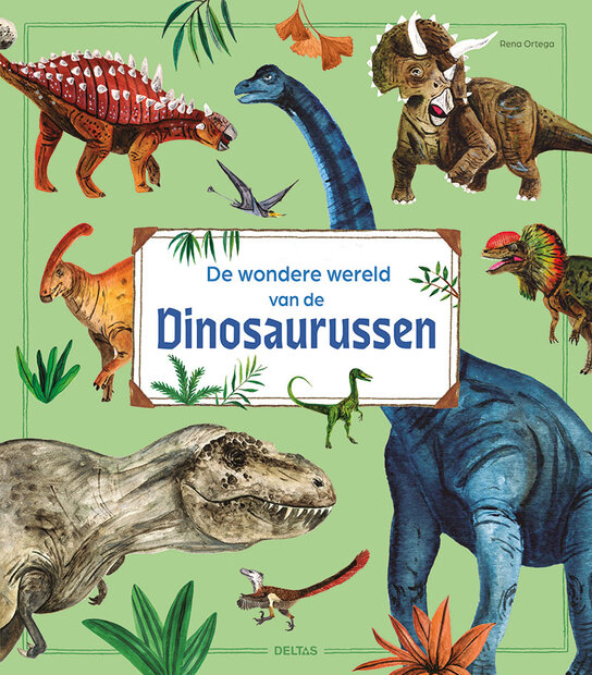 Dino boek de wondere wereld vn dinosaurussen