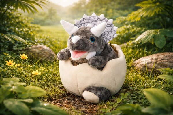 Pasen met de Triceratops