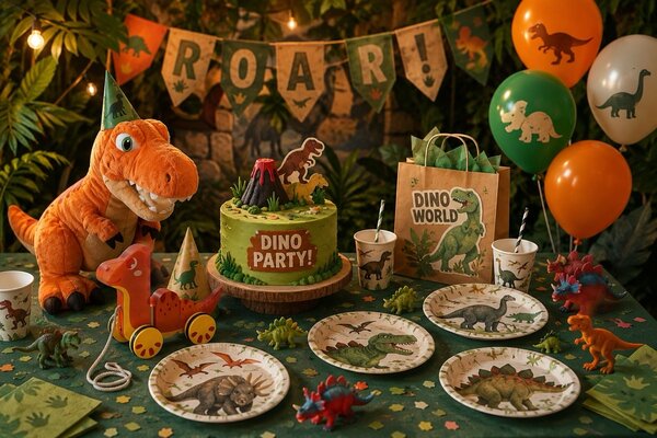 Een dino kinderfeestje organiseren: zo wordt het een succes