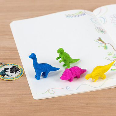 Dinosaurus gummetjes in een zakje (4x)