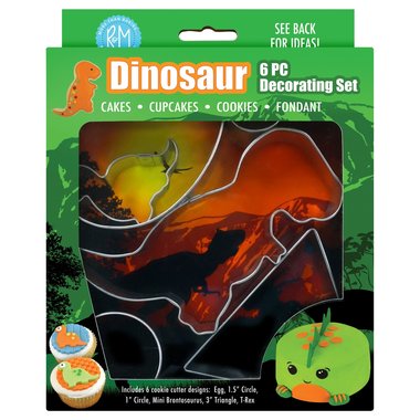 Dinosaurus uitsteekvormen - diverse dino's (6x)