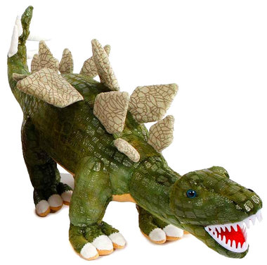 Dinoworld - Stegosaurus knuffel - (Lengte 46 cm)