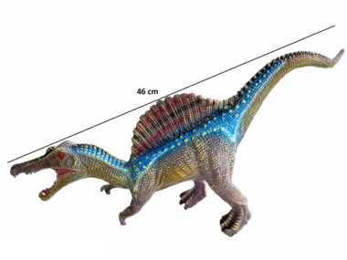 Speeldino Spinosaurus (met geluid) - blauw - 46 cm