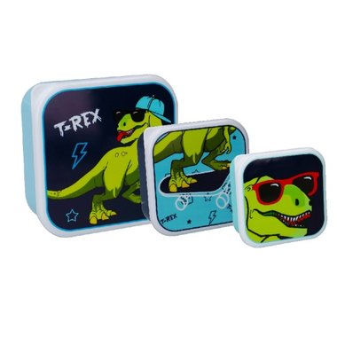 Dinosaurus snackbakjes (3x) - Dino pret