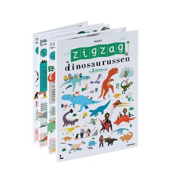 Ontdekken & Voorlezen : Zigzag dinosaurussen