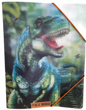 Dinosaurus T-rex world - opbergmap