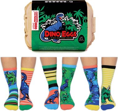 Dinosaurus sokken - Odd Socks - maat 30,5/39