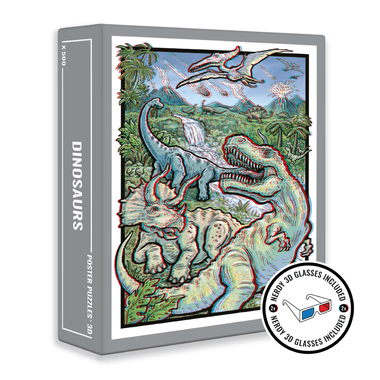 500 stukjes - Prehistorische 3D Legpuzzel