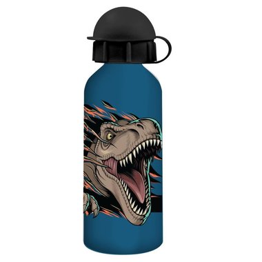 Jurassic World Drinkfles 0,5 L -blauw/zwart