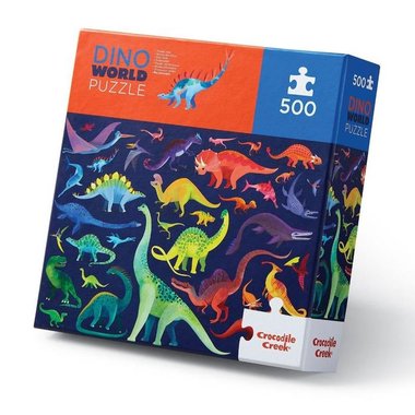 Dino World puzzel - 500 stukjes - Crocodile Creek