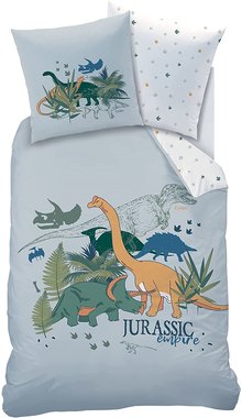 Dekbedovertrek - Jurassic Jungle (140x200cm)