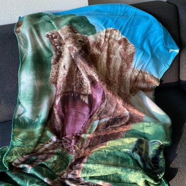 Dinosaurus Fleece deken - Jurassic World-  (100 x 150 cm)
