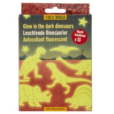 Glow in the dark (wand/muur) Dinosaurus - T-rex World