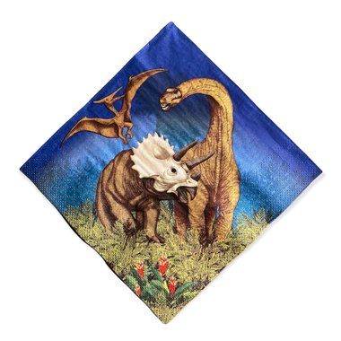 Servetten Dinosaurus (20x) (Dinoworld Feest)