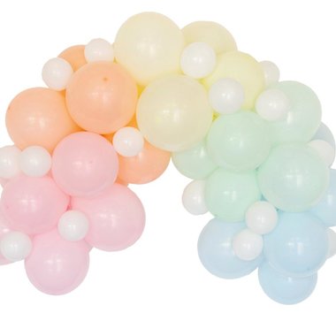 Ballonnen pakket - Pastel kleuren - 3 meter