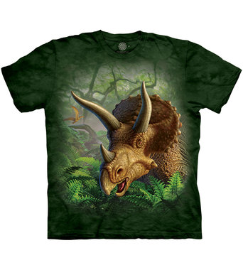 T-shirt Wild Triceratops (groen)