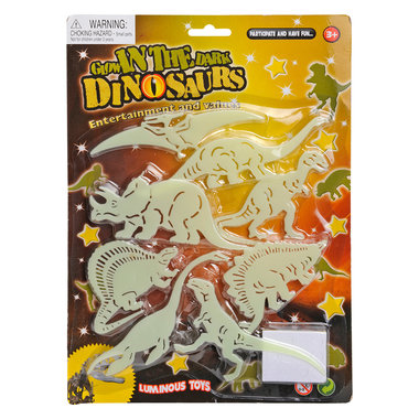 Glow in the dark (wand/muur) Dinosaurus