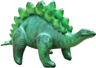 Opblaasbare Stegosaurus (52x26 cm)
