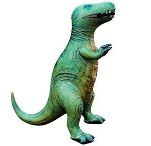 Opblaasbare Tyrannosaurus  - klein - (41x32 cm)