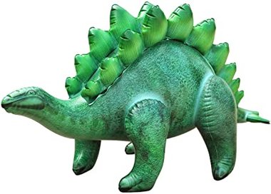 Opblaasbare Stegosaurus (L 117 x H 50 cm)