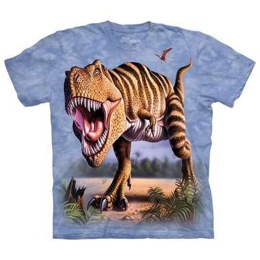 T-shirt Striped Rex (blauw)