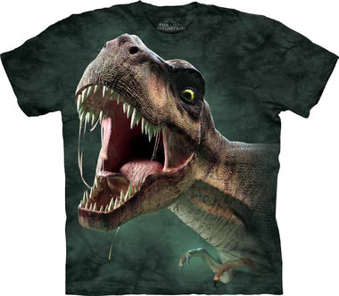 T-shirt T-rex Roar (groen)