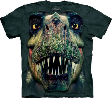 T-shirt Rex Portrait (groen)