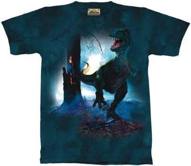 T-shirt REX (groen/blauw)