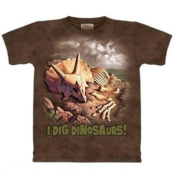 T-shirt I dig dino (Laatste maat)