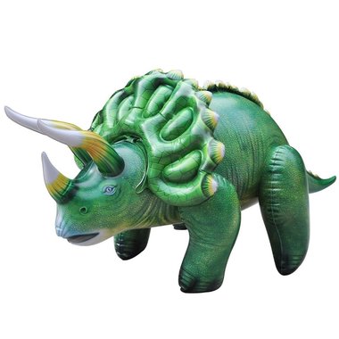 Opblaasbare Triceratops (L 110 x H 51 cm)