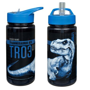 Jurassic World - Drinkfles Dinosaurus - T-rex - blauw