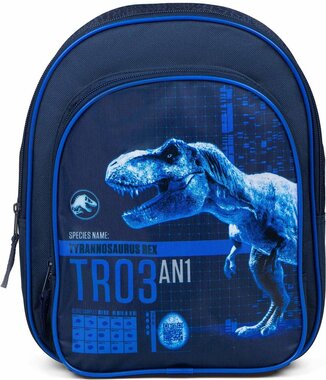 Jurassic World Rugtasje - blauw