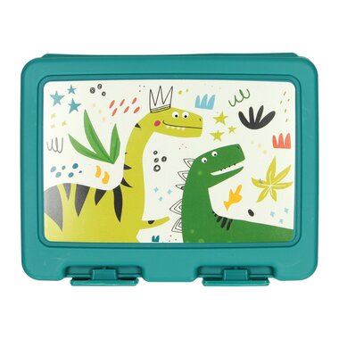 Lunchbox/broodtrommel - Vrolijk dino's