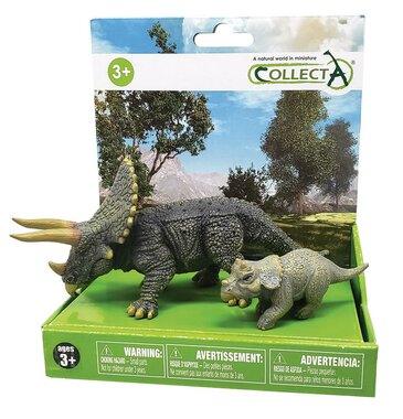 Triceratops + baby speelset (collecta)