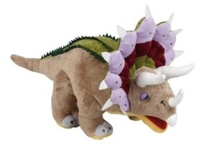 Dinoworld - Triceratops knuffel (L35 cm)