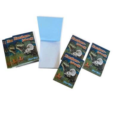 Dinosaurus schrijfboekjes - blanco - klein ( 8 stuks)