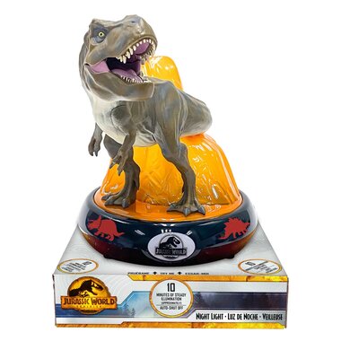 T-rex Nachtlampje - Jurassic World - 3D
