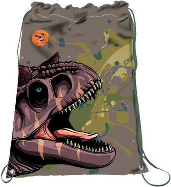 Dinosaurus - Adventure zwemtas/gymtas - groen (43 x 33 cm)