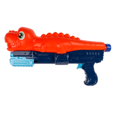 Dinosaurus waterpistool - rood (30 x 15 cm)