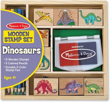 Houten stempel set - Melissa & Doug