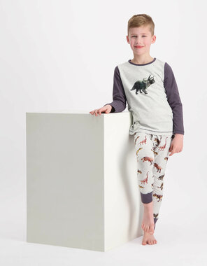 Claesen's  Dinosaurus pyjama set Triceratops - lang