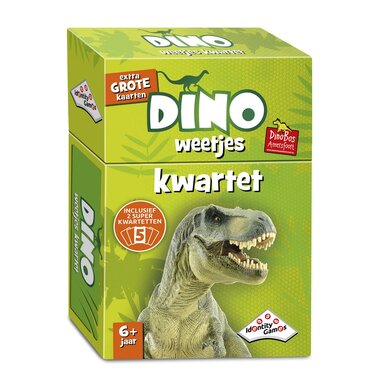 Dino kwartet vol dinosaurus weetjes