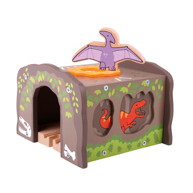 Dino trein T-Rex tunnel