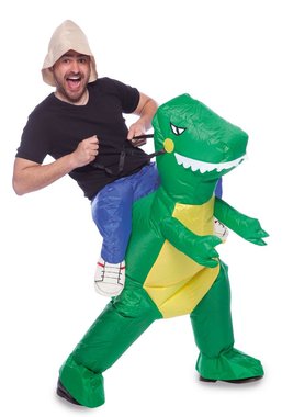dinosaurus kostuum opblaasbaar (volwassen)