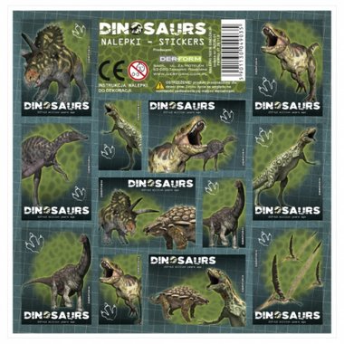Dinosaurus stickervel