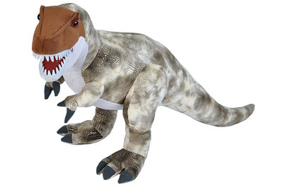 bereik Bloody instinct T-rex knuffel (groot) l Dinoworld - Dinoworld