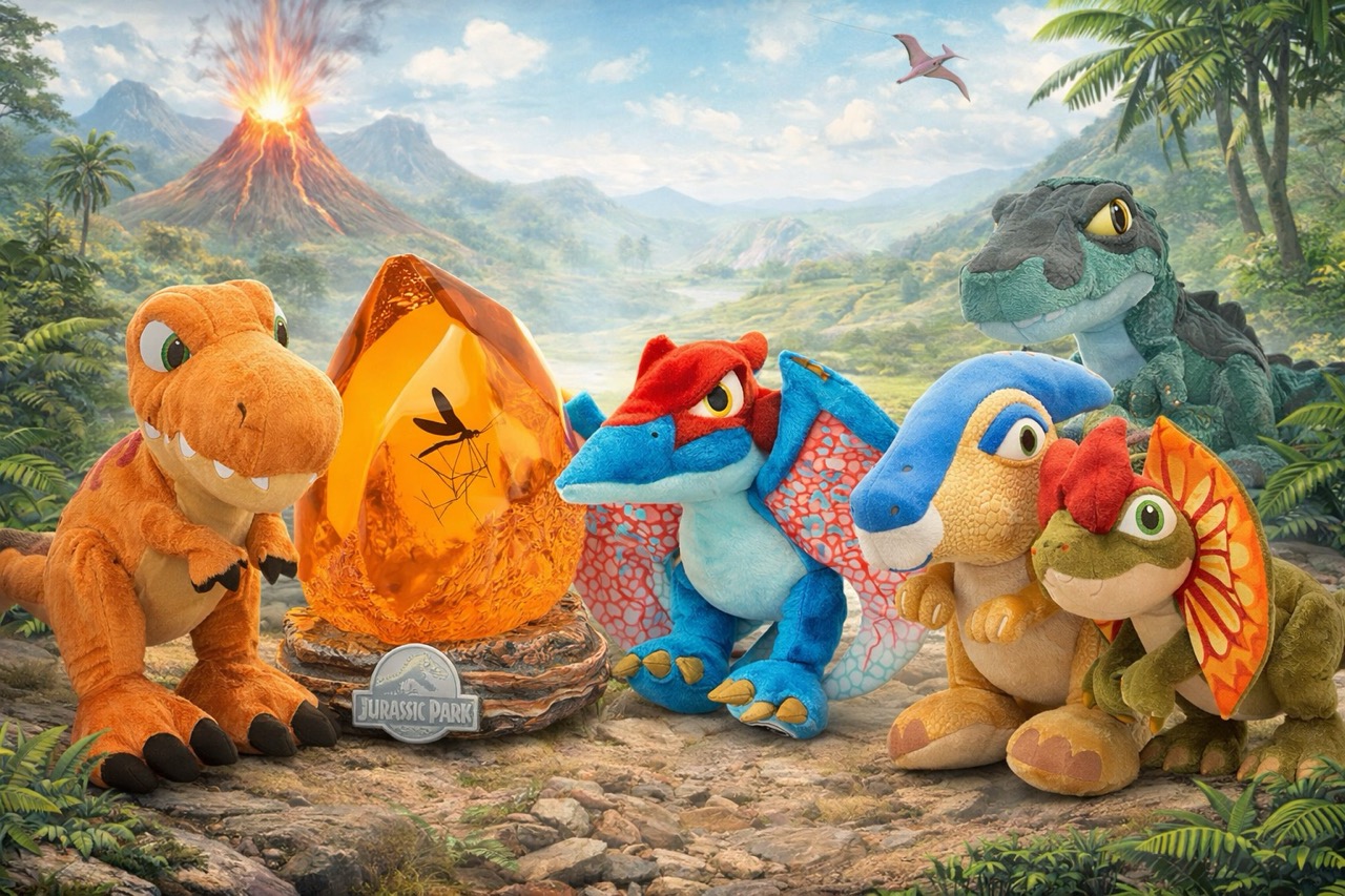 NIEUWE EN UNIEKE JURASSIC WORLD MERCHANDISE >>